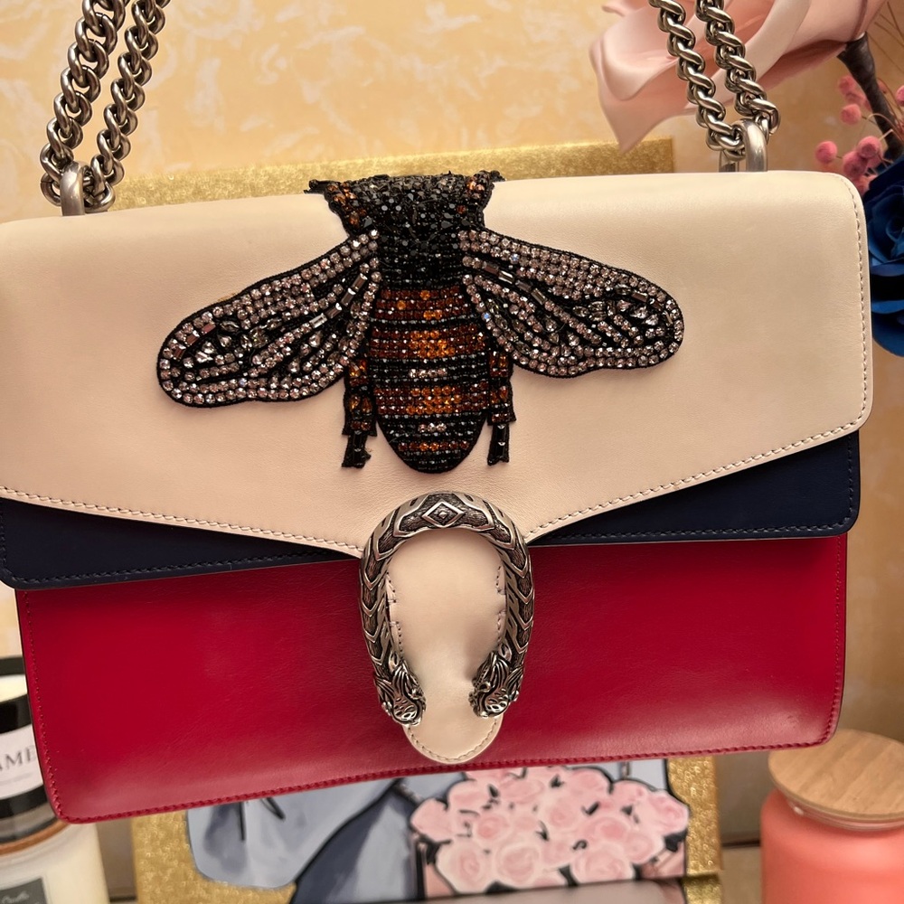 Gucci Dionysis Large Bee Shoulder Bag